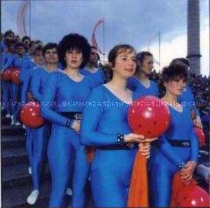 Pfingsttreffen der FDJ im "Stadion der Weltjugend"