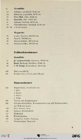 Teppiche (Nr. 93-96)