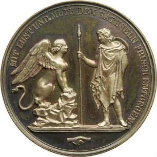 Dresden - 10-jähriges Stiftungsjubiläum der Numismatischen Gesellschaft