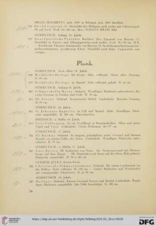 Plastik (Nr. 378-391)