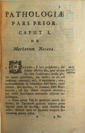 Institutiones pathologicae