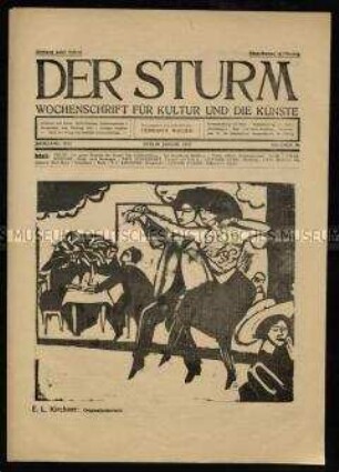 Zeitschrift für Kultur und Kunst. 1912