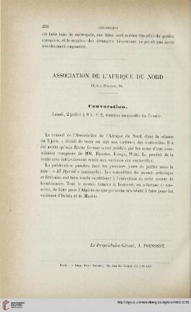 Association de l'Afrique du Nord