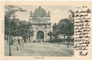 Stettin. Berliner Thor