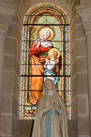 Frankreich. Auvergne. Allier. Souvigny. Eglise Prieurale Saint Pierre et Saint Paul. Prioratskirche