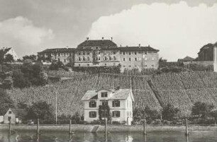 Meersburg, Neues Schloss : Neues Schloss Meersburg. Bischöfliche Barockresidenz am Bodensee