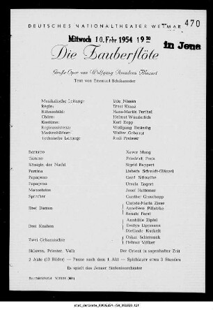 Die Zauberflöte