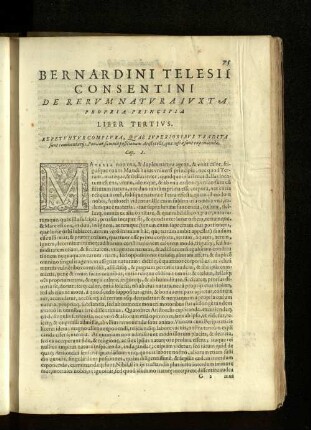 Liber Tertivs.