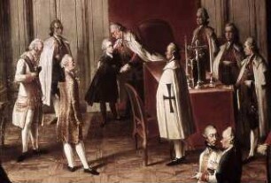 Konklave des Deutschen Ordens und Ernennung Erzherzog Maximilians zum Koadjutor 1770 in der Wiener Hofburg