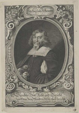 Bildnis des Zacharias Schoapp