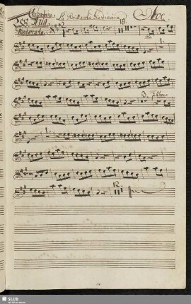 258. Cavatina: La brillante giardiniera / Sarti, G.