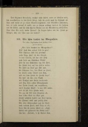 101. Wie schön leuchtet der Morgenstern.