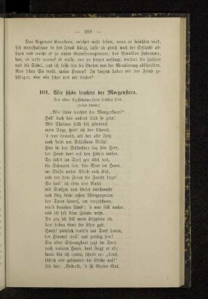 101. Wie schön leuchtet der Morgenstern.