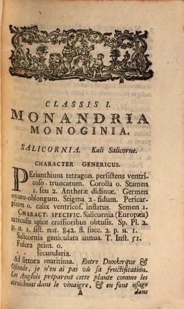 Natalis Josephi De Necker Deliciæ Gallo-Belgicæ Silvestres, Tomus Primus