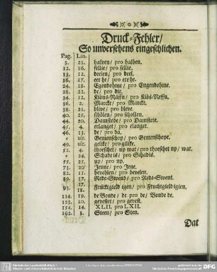 Druck-Fehler