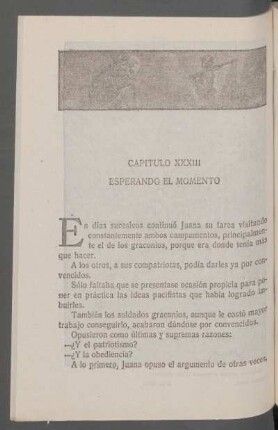 Capítulo XXXIII - Esperando el momento