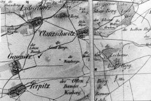 Liebschützberg-Clanzschwitz. Oberreit, Sect. Oschatz, 1839/40
