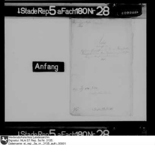 Gesuche der Einwohner der Börde Beverstedt sowie der Börde Bramstedt und der vier Dämme um Aufhebung der Akzise von Buchweizen