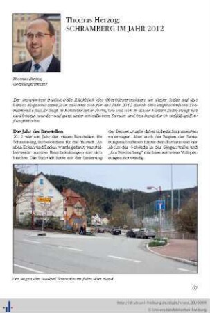 Schramberg im Jahr 2012.
