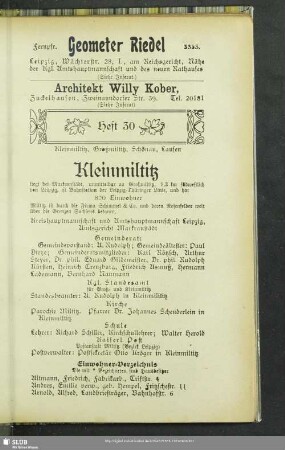 Kleinmiltitz