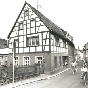 Colditz, Töpfergasse 20. Wohnhaus (18. Jh.). Straßenansicht