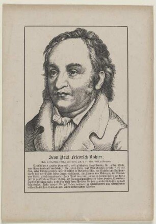 Bildnis des Jean Paul Friedrich Richter