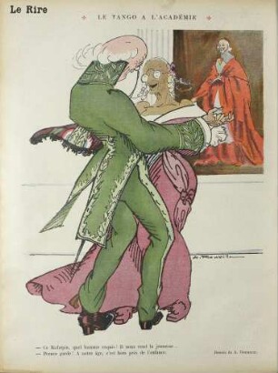 Le Tango à l'académie