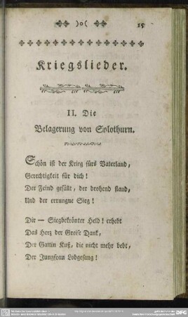 Kriegslieder