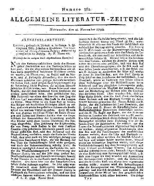 Fragmente aus Amors geheimen Archiven. Leipzig: Kleefeld 1798