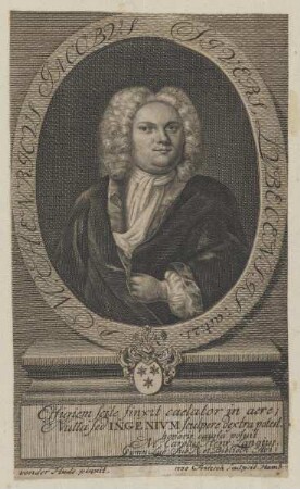 Bildnis des Henricus Jacobus Sivers