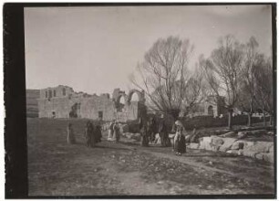 Ruinen (der arabischen Festung?), Baalbek: Ansicht