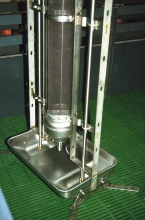 Fotografie: Fütterungstechnik, Mastschwein, Trockenfütterungsanlage, Dosiereinrichtung, Breifutterautomat