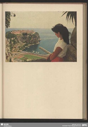 Blick auf die Residenz des Fürsten von Monaco