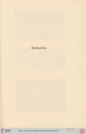 Bildtafeln
