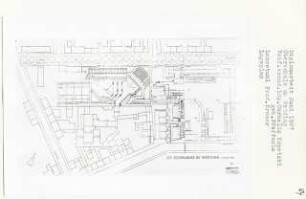 Oberschule, Berlin-Wedding (Diplomarbeit bei Willy Kreuer): Lageplan 1:500
