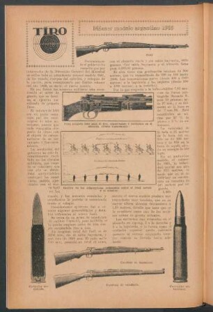 Máuser modelo argentino 1909 : Tiro