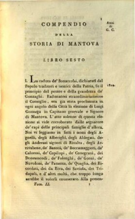 Compendio cronologico-critico della storia di Mantova dalla sua fondazione sino ai nostri tempi, 2