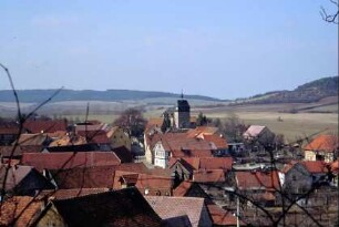 Blick auf das Dorf