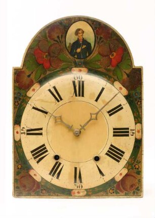 Lackschilduhr, Joseph Siedle, Furtwangen, um 1830