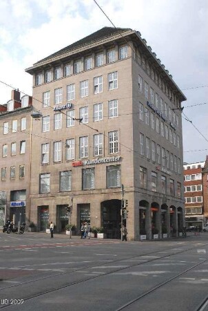 Bremen, Altstadt, Sögestraße 59 & 61, Herdentorswallstraße 28, Am Wall