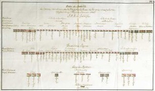 WHK 22 Österreichischer Sukzessionskrieg 1740-1748 bis zum Aachener Frieden: Schlachtordnung der österreichen Armee, 1745