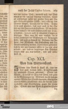 Cap. XCI.-C.