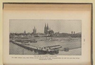 Cöln mit der ehemaligen Schiffsbrücke