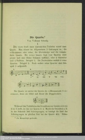 Die Quarte
