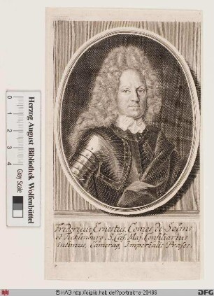 Bildnis Friedrich Ernst Graf zu S. und Tecklenburg Solms