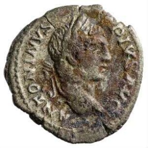 Münze, Denar, 208 n. Chr.