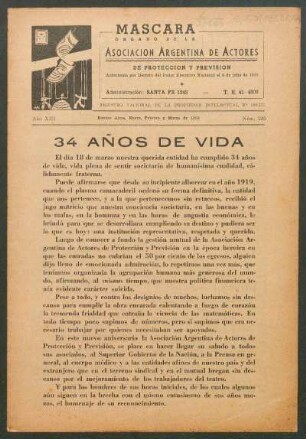 34 años de vida