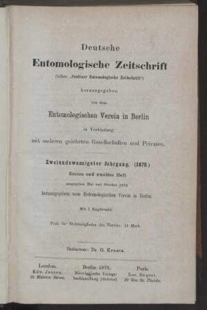 Erstes und zweites Heft