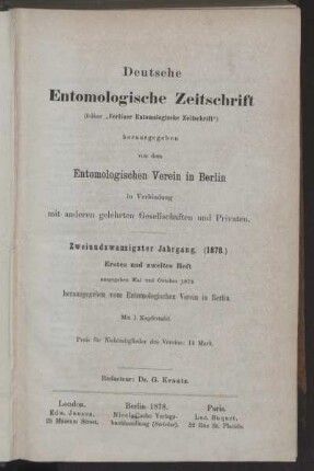 Erstes und zweites Heft
