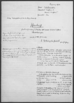 Unterlenningen: Pfarrbericht 1931